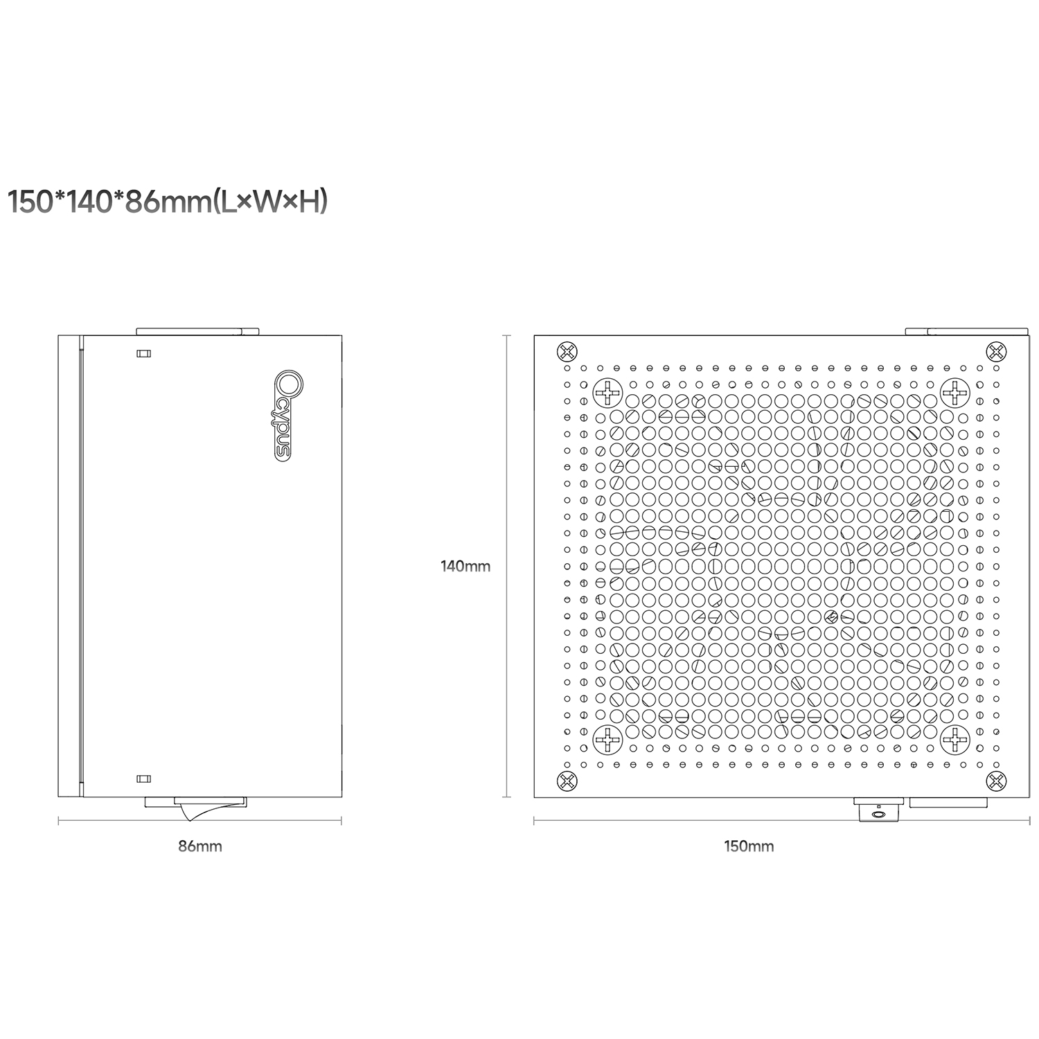 Ocypus Delta-P850-B1FDBK024X-EU