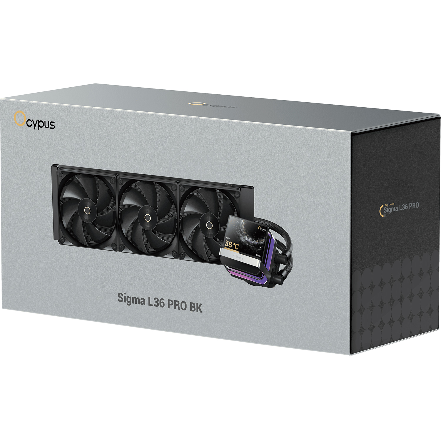 Ocypus Sigma-L36-BK3ANWL00P-GL Black