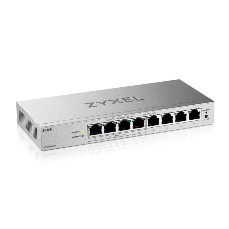 ZYXEL GS1200-8HPV3-EU0101F