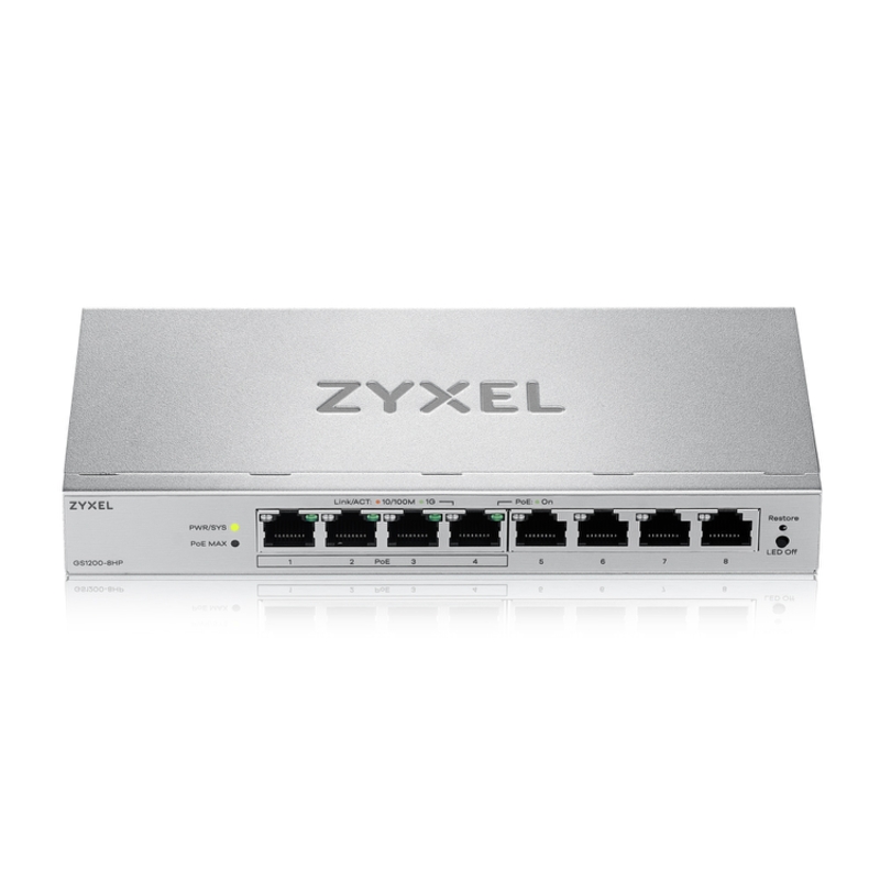 ZYXEL GS1200-8HPV3-EU0101F