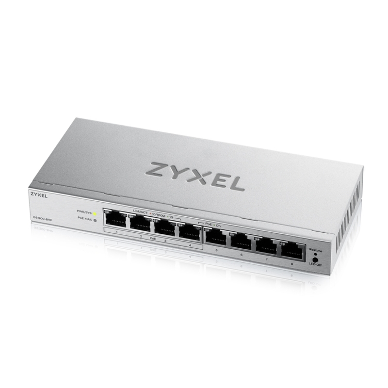 ZYXEL GS1200-8HPV3-EU0101F