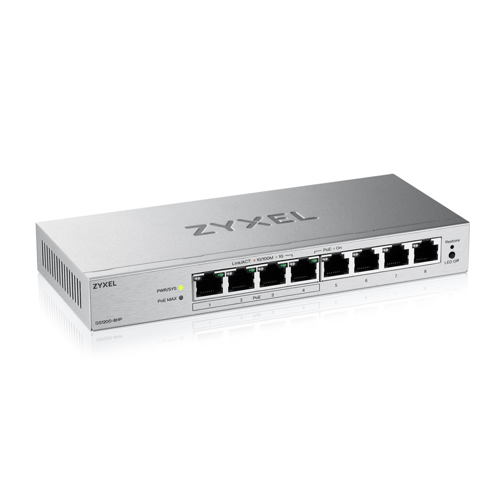 ZYXEL GS1200-8HPV3-EU0101F