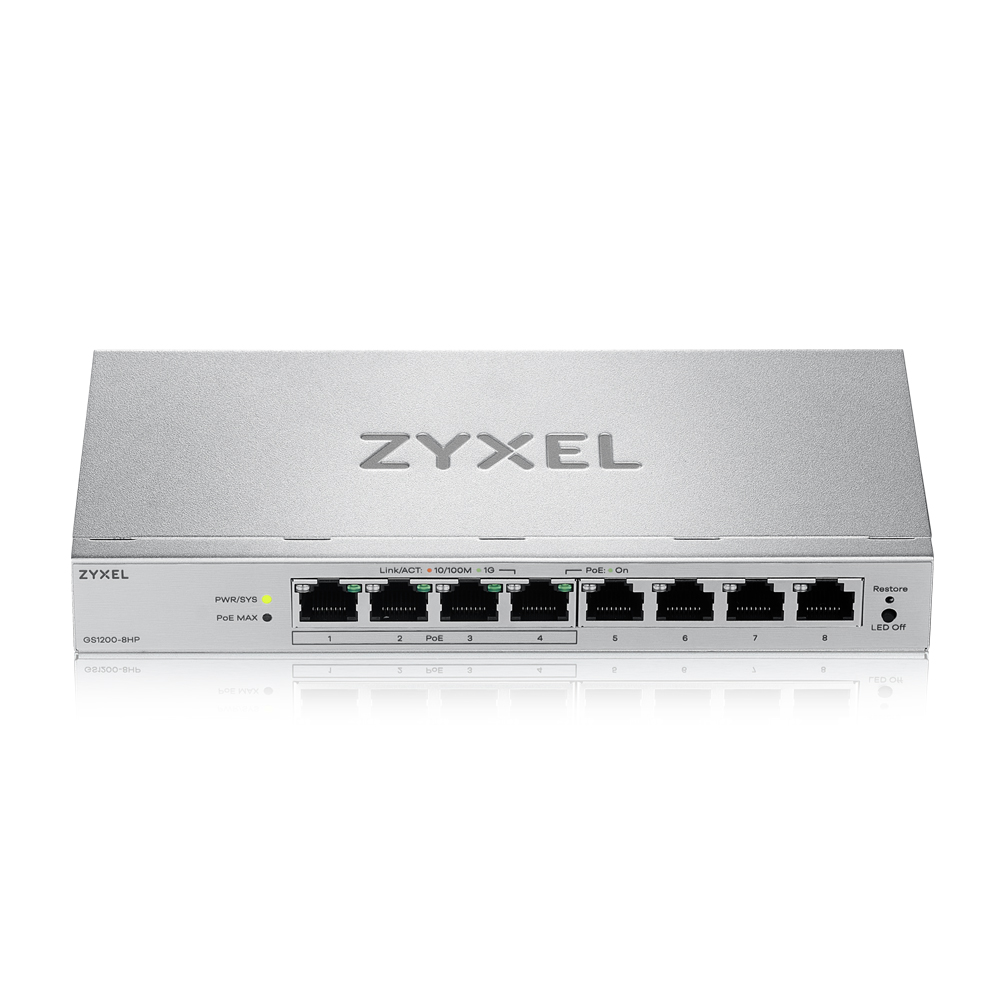 ZYXEL GS1200-8HPV3-EU0101F