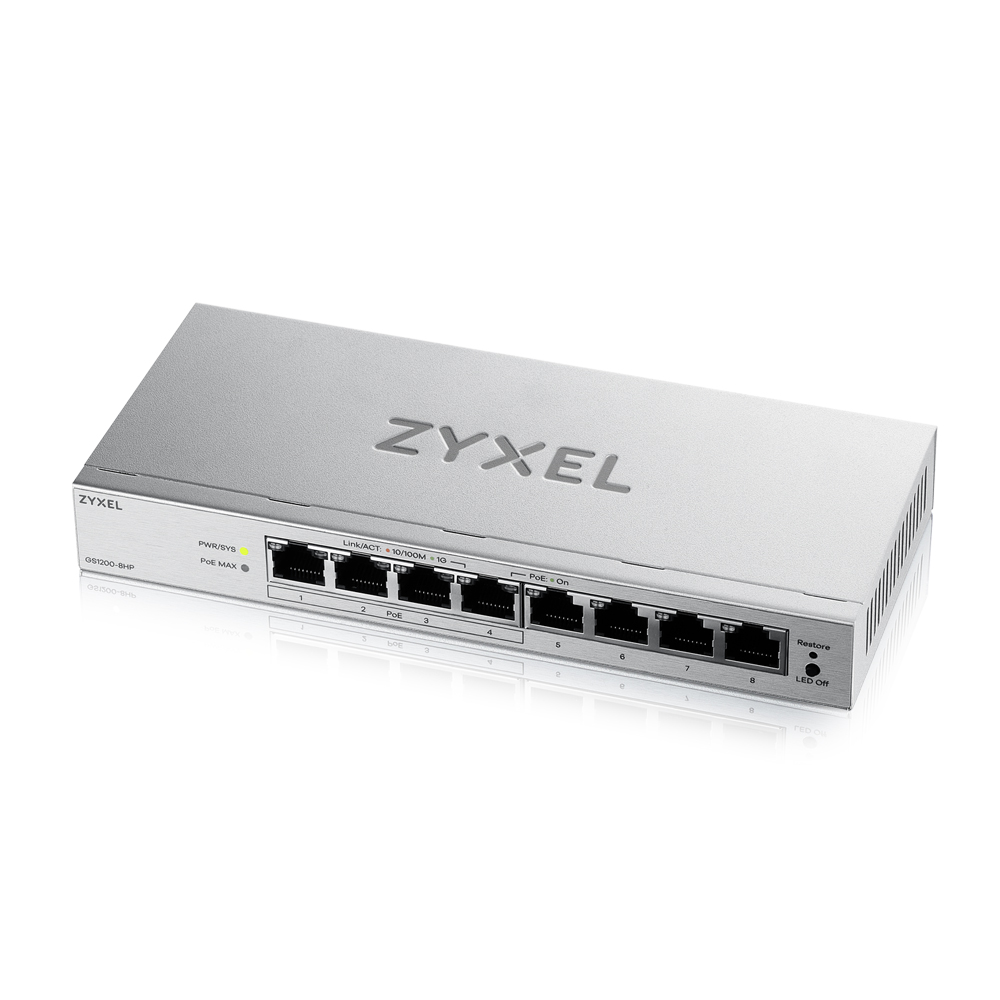 ZYXEL GS1200-8HPV3-EU0101F