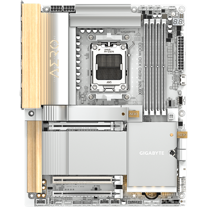 GIGABYTE X870E AERO X WOOD