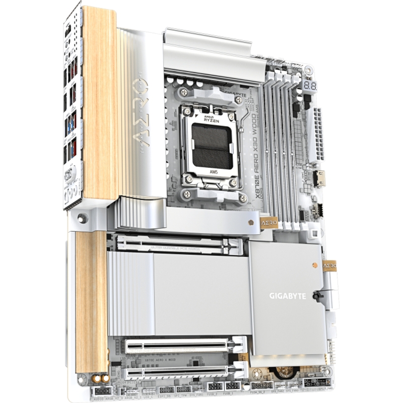 GIGABYTE X870E AERO X WOOD