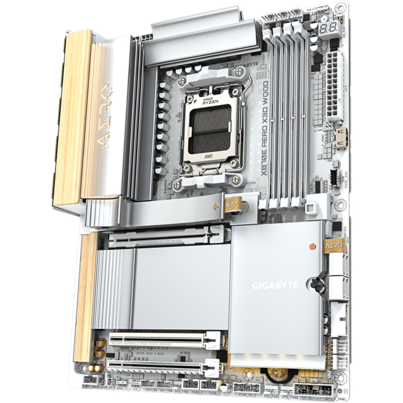 GIGABYTE X870E AERO X WOOD