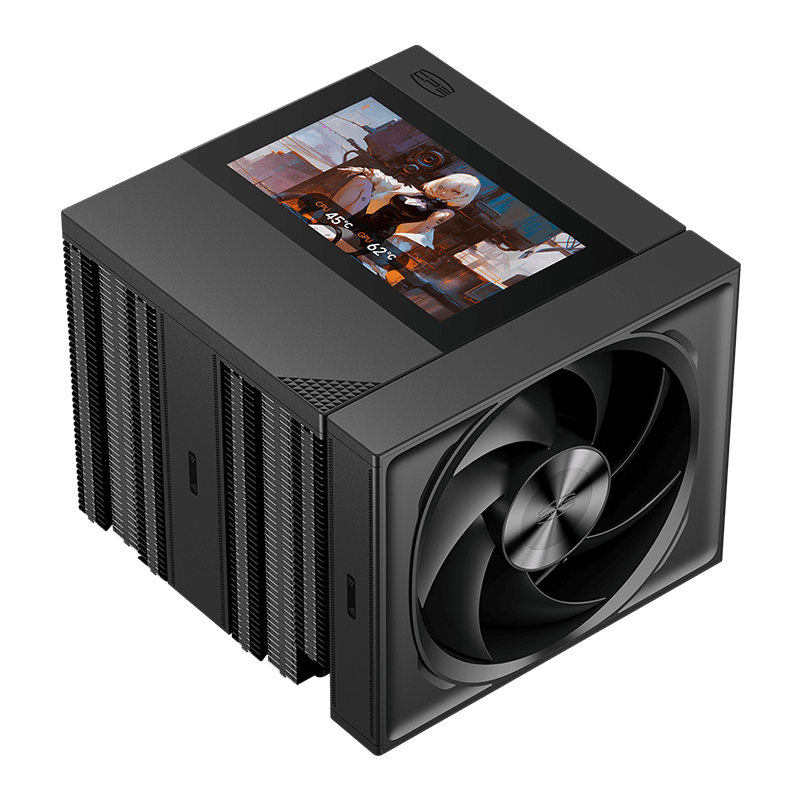 PCCooler CPU Cooler RZ820 Display BK BLACK
