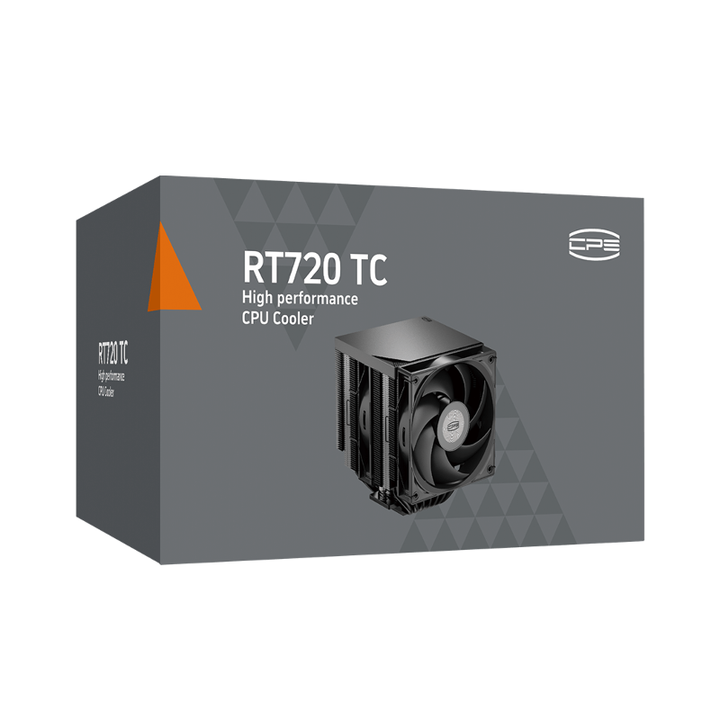 PCCooler CPU Cooler RT720 TC BK BLACK