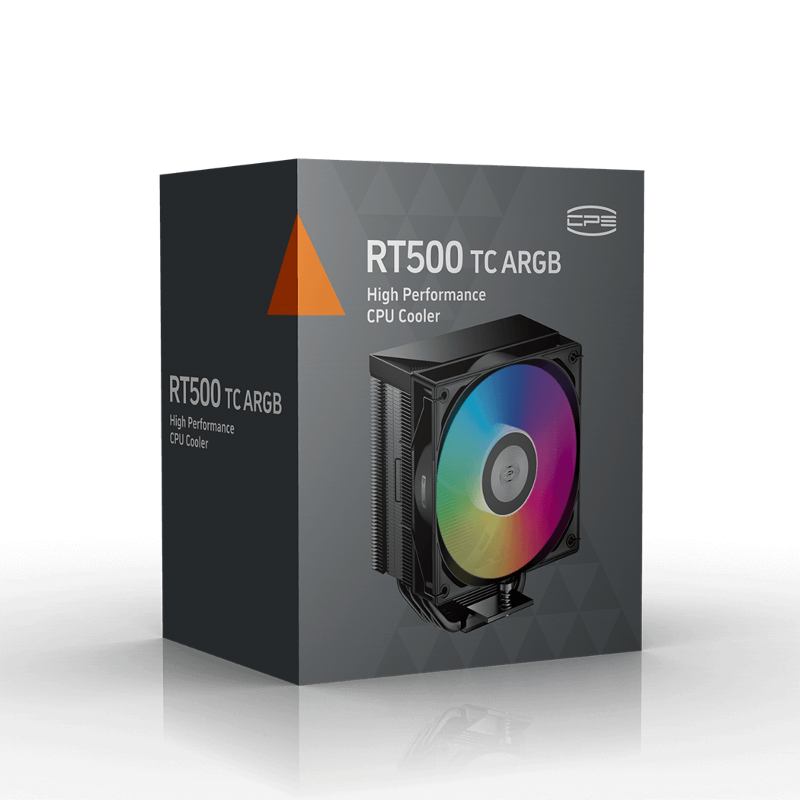 PCCooler CPU Cooler RT500 TC ARGB BK BLACK