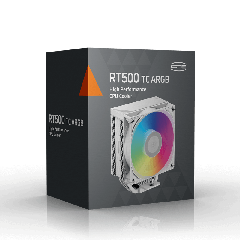 PCCooler CPU Cooler RT500 TC ARGB WH WHITE