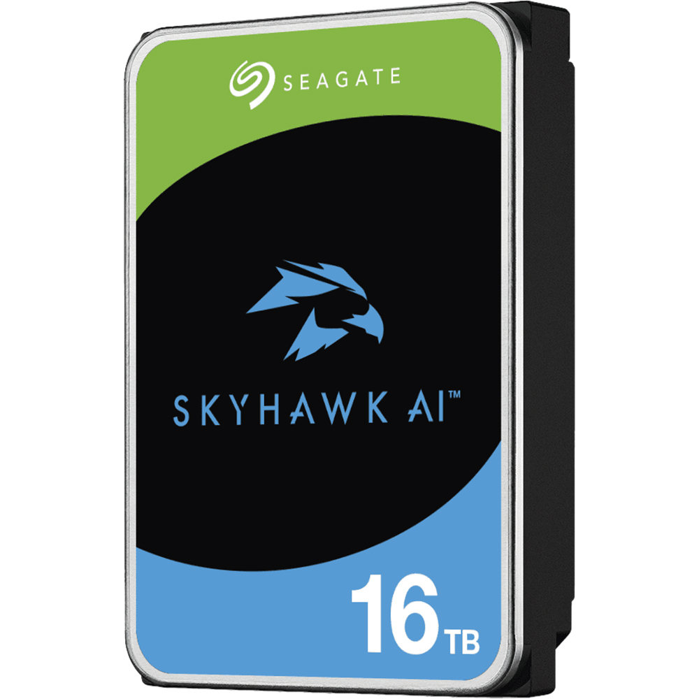 16TB Seagate SkyHawkAl (ST16000VE004) {SATA 6 Гбит/с, 7200 rpm, 256 mb buffer, для видеонаблюдения}