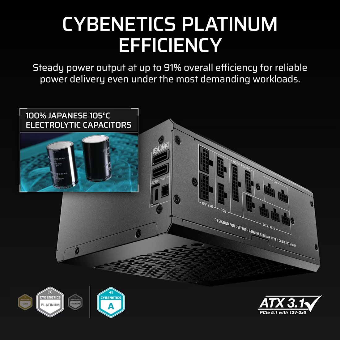 Corsair HX1500i SHIFT CP-9020269-UK