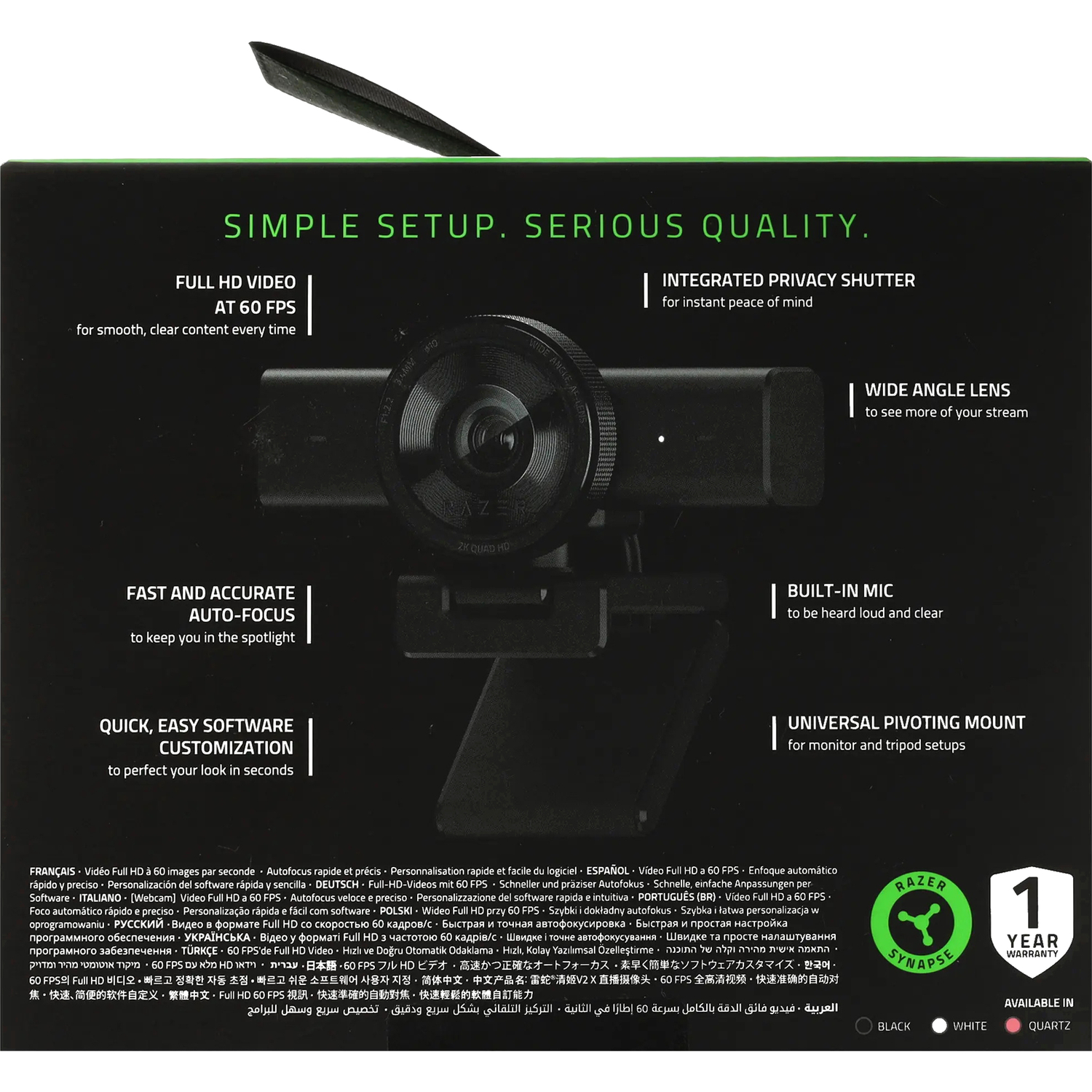 Razer Kiyo V2 X RZ19-05380100-R3M1