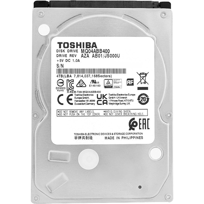 Toshiba 4Tb (MQ04ABB400)