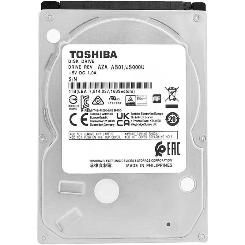 Toshiba 4Tb (MQ04ABB400)