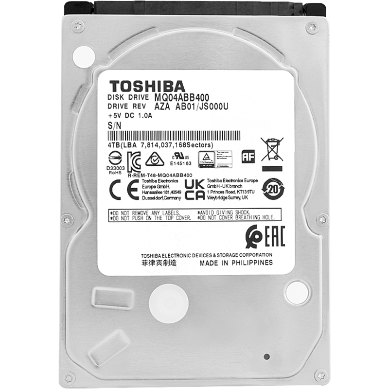 Toshiba 4Tb (MQ04ABB400)