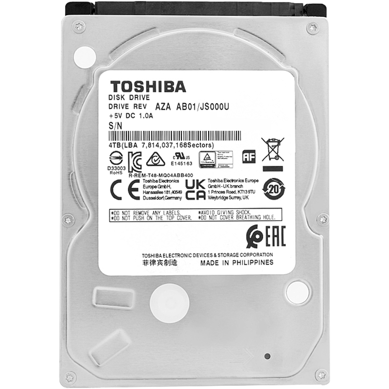 Toshiba 4Tb (MQ04ABB400)