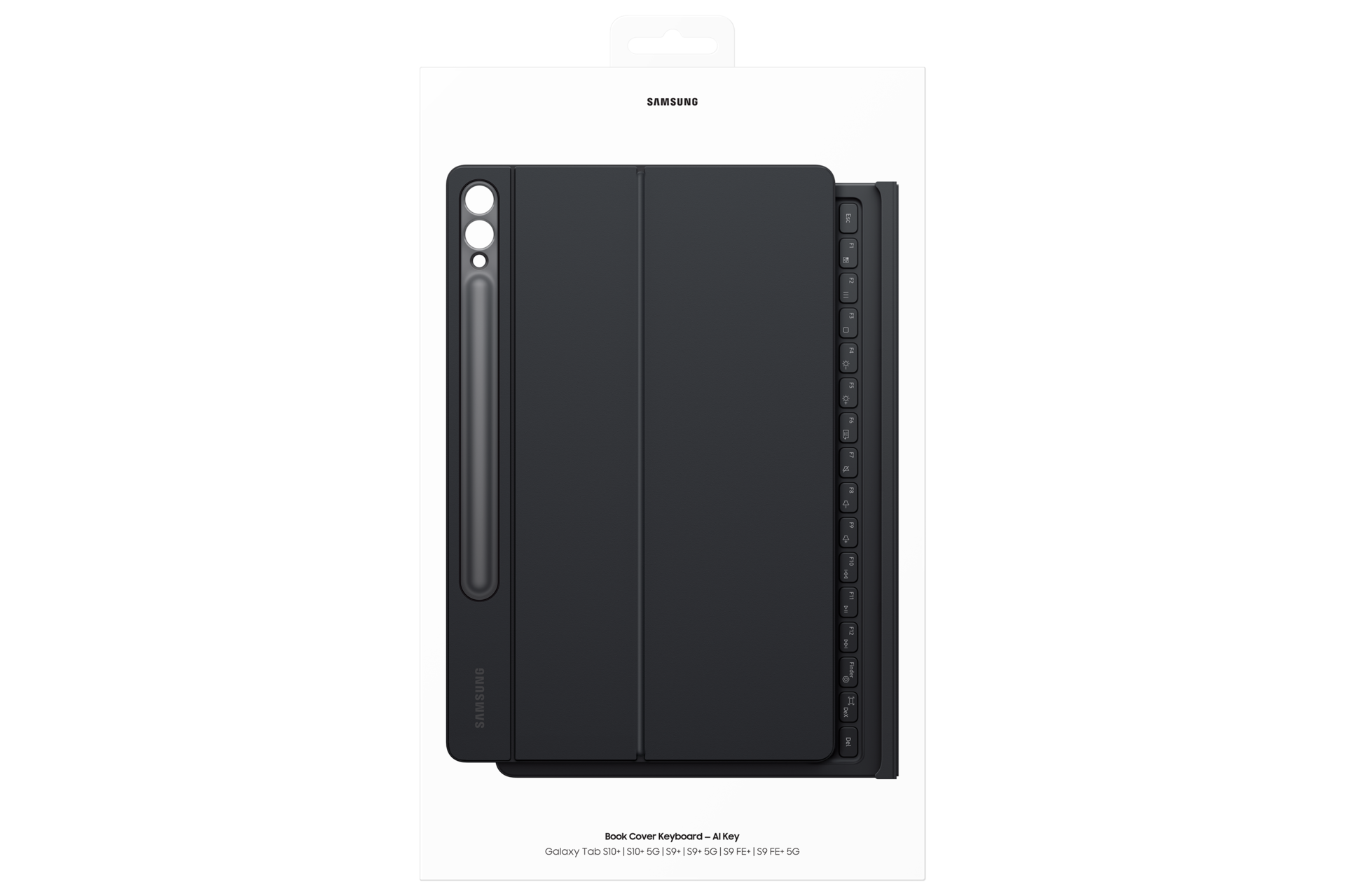 Samsung Book Cover Keyboard Galaxy Tab S10+/S9+/S9 FE+, EF-DX825UBRGRU