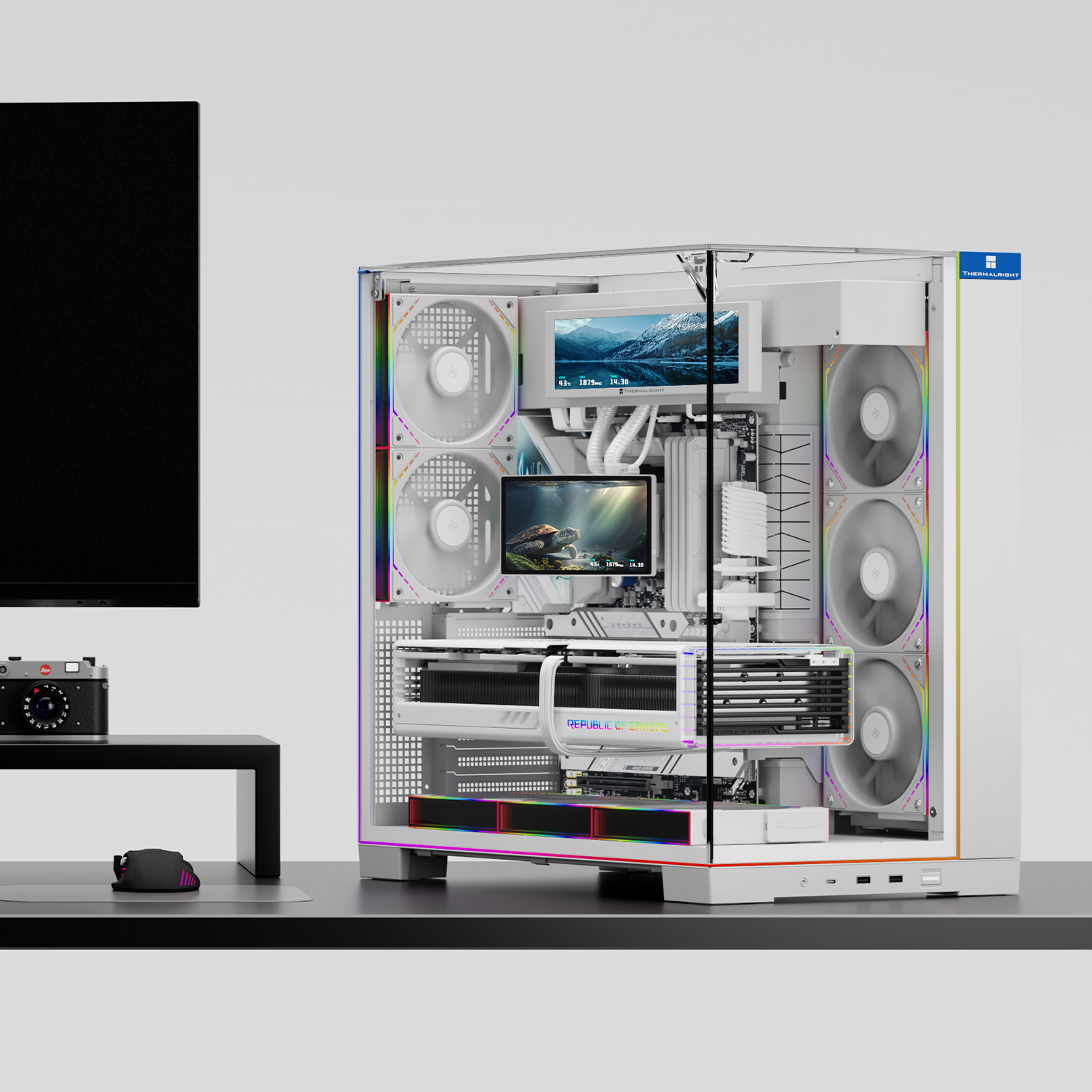 Thermalright Levita Vision 360 White арт. L-VISION-WH-360-ARGB