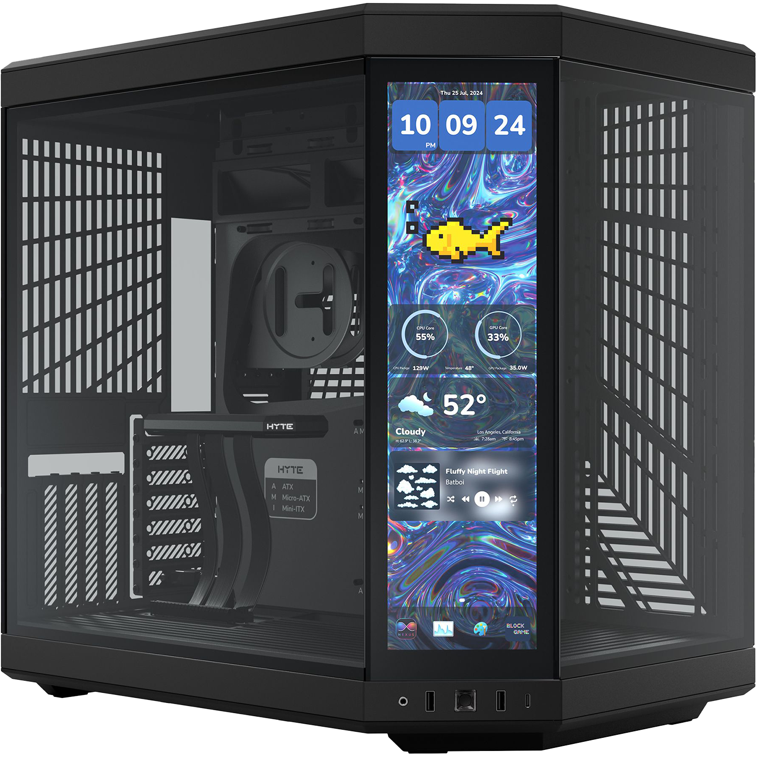 HYTE Y70 Touch Infinite (CS-HYTE-Y70TTI-BB)