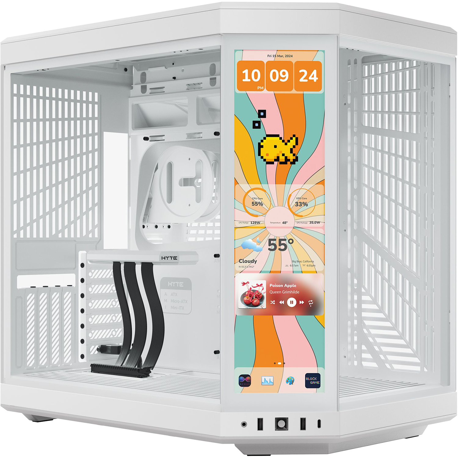 HYTE Y70 Touch Infinite (CS-HYTE-Y70TTI-WW)