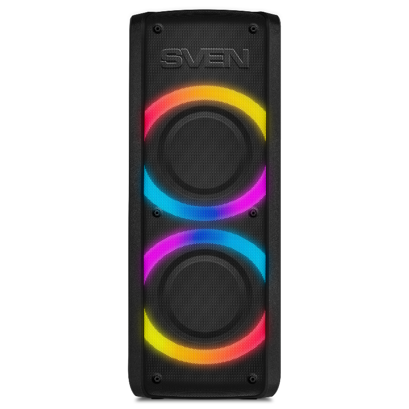 Портативная акустика АС PS-710, черн (100 Вт, TWS, BT, FM, 4400мАxч)