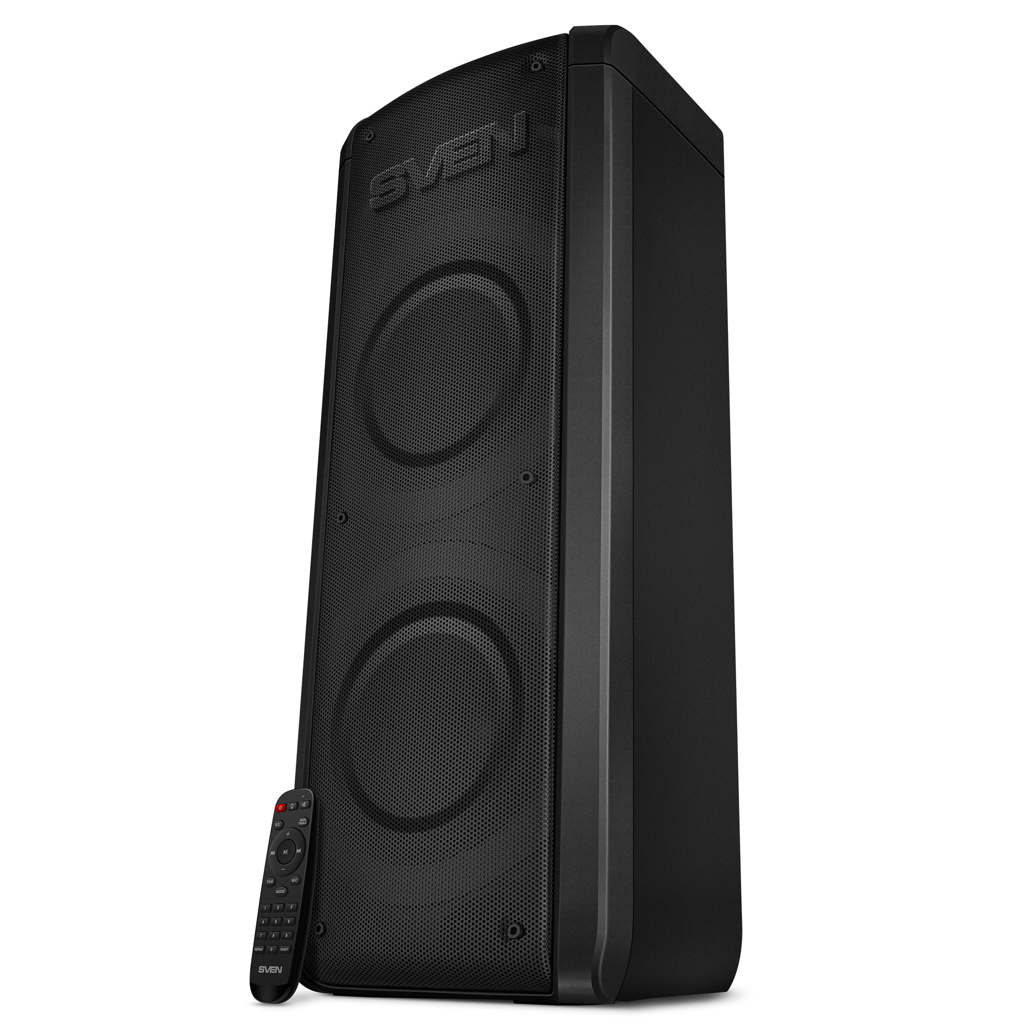Портативная акустика АС PS-710, черн (100 Вт, TWS, BT, FM, 4400мАxч)