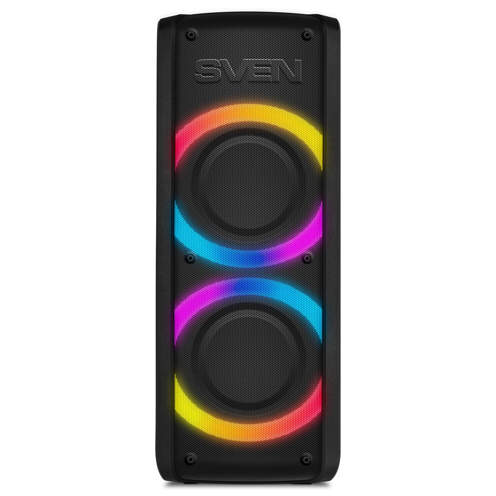 Портативная акустика АС PS-710, черн (100 Вт, TWS, BT, FM, 4400мАxч)