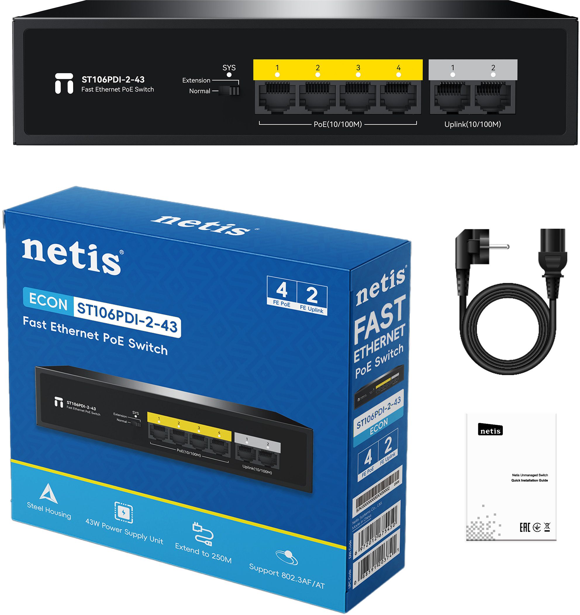 Netis ST106PDI-2-43