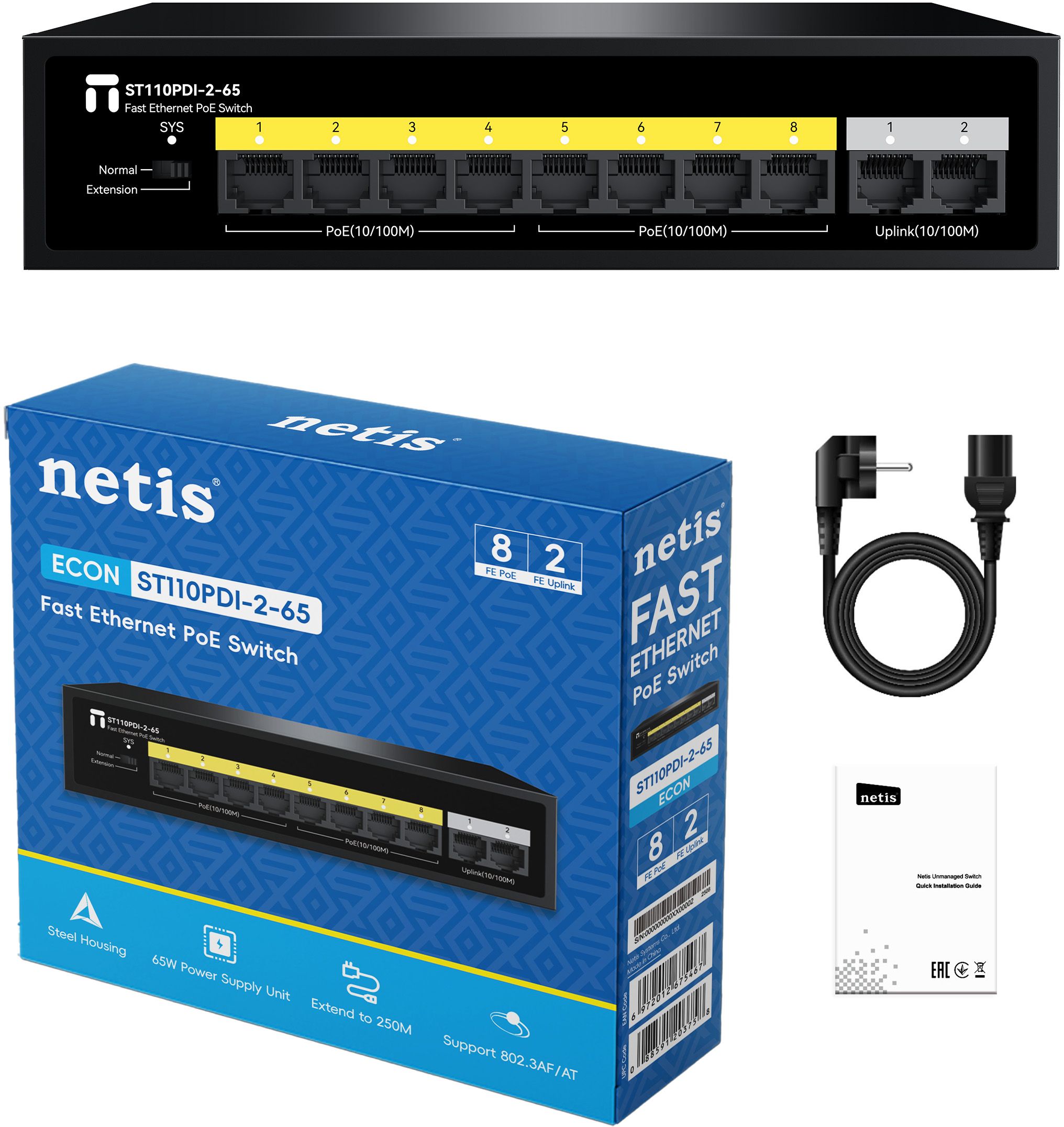 Netis ST110PDI-2-65