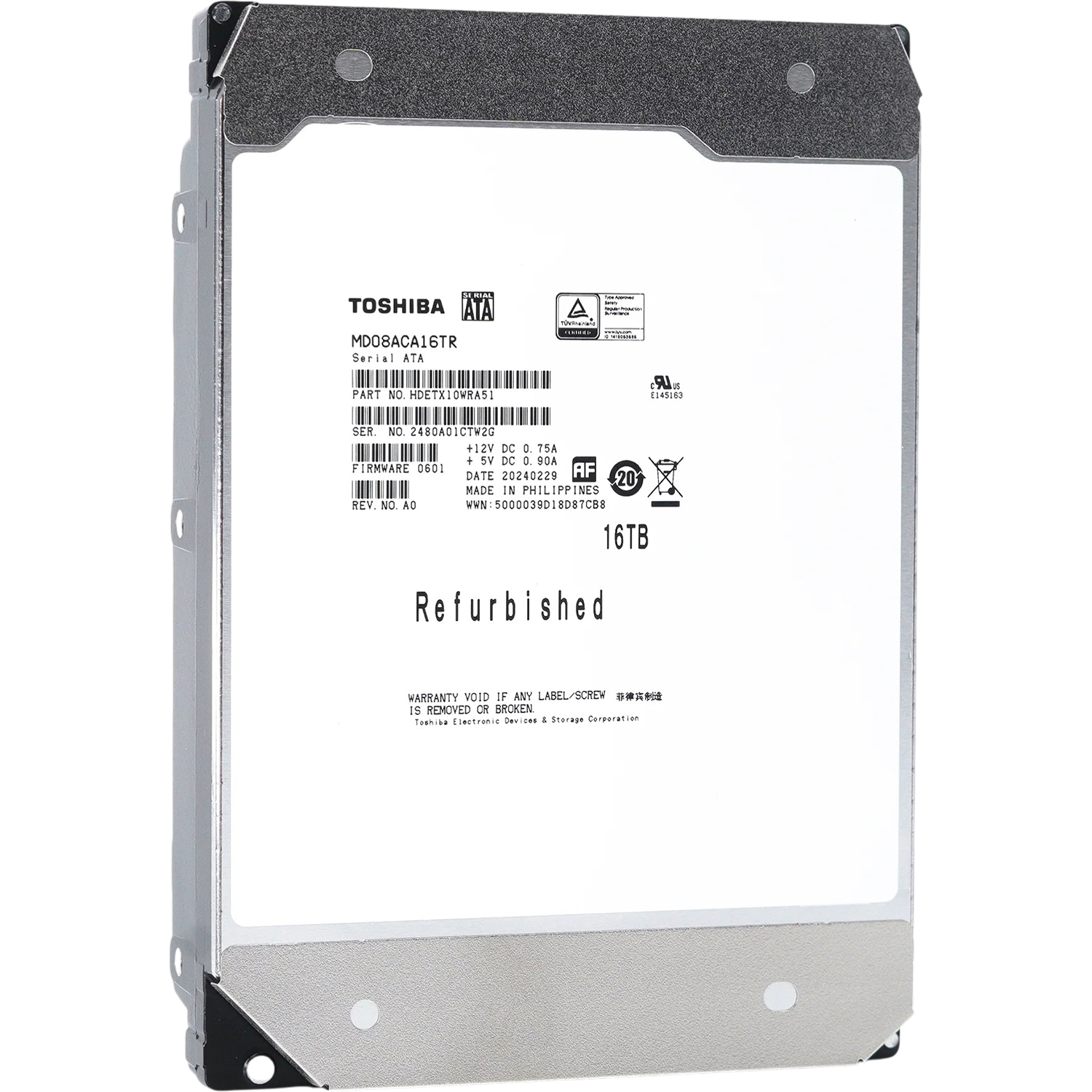Toshiba 16Tb MD08ACA16TR