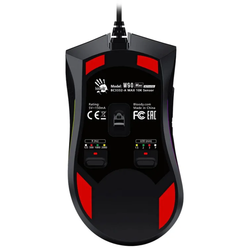 A4Tech W90 MAX ( STONE BLACK)