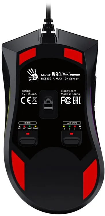 A4Tech W90 MAX ( STONE BLACK)