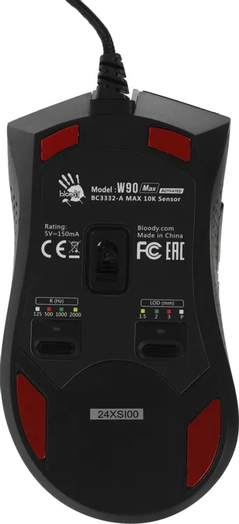 A4Tech W90 MAX ( STONE BLACK)