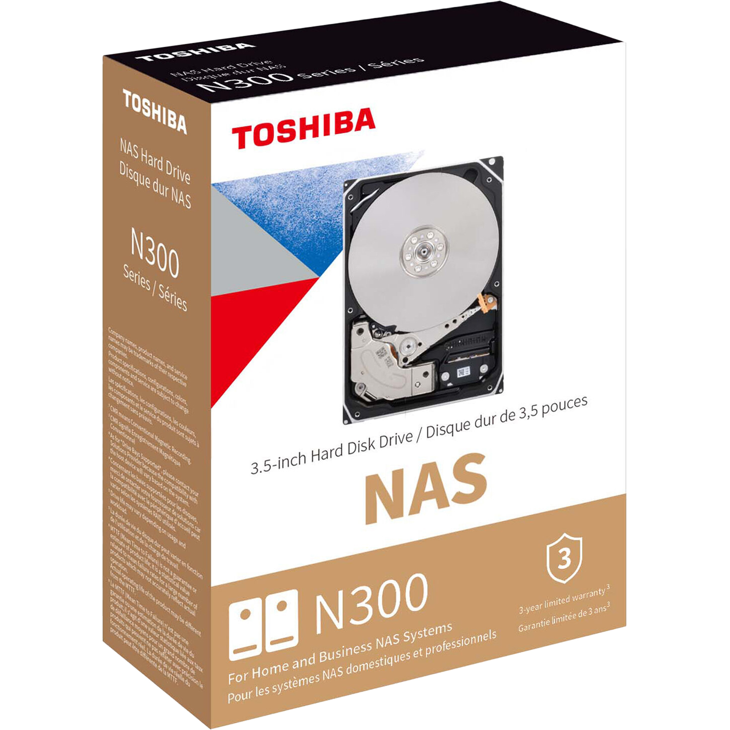 Toshiba N300 NAS 12Tb (HDWG51CXZSTA)