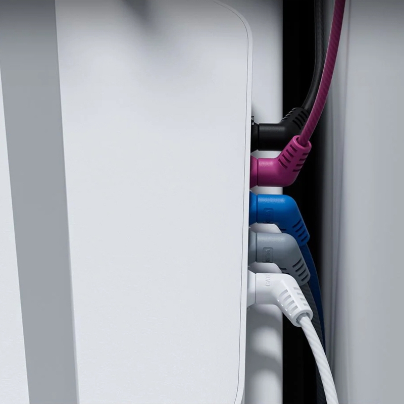Vention IBOWD UTP cat.6a, RJ45 угол 90 - 0,5м. Белый