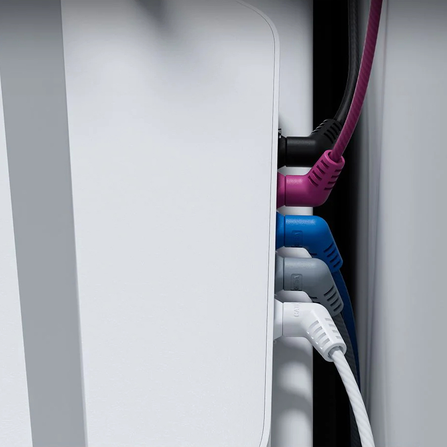 Vention IBOWD UTP cat.6a, RJ45 угол 90 - 0,5м. Белый