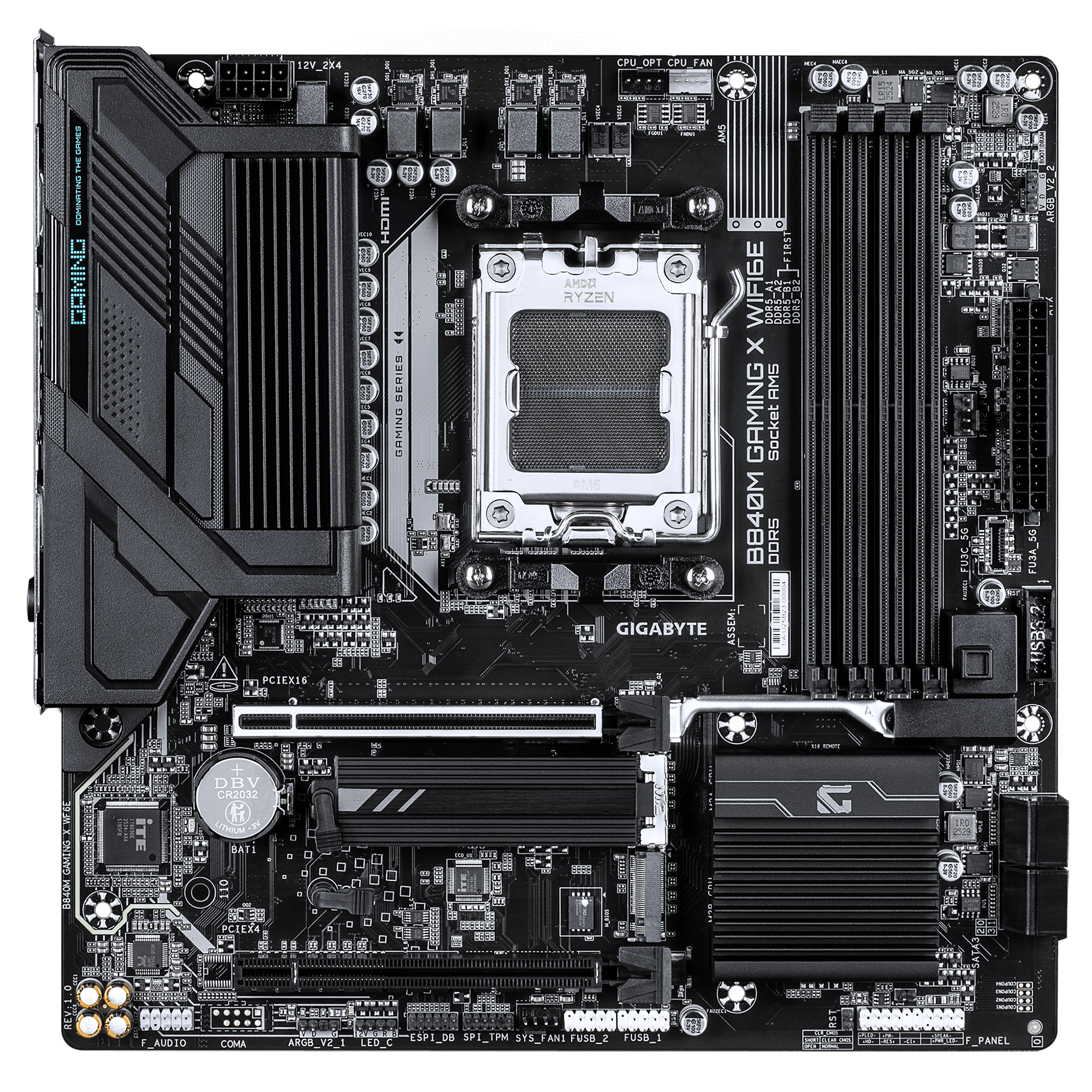 Gigabyte B840M GAMING X WF6E