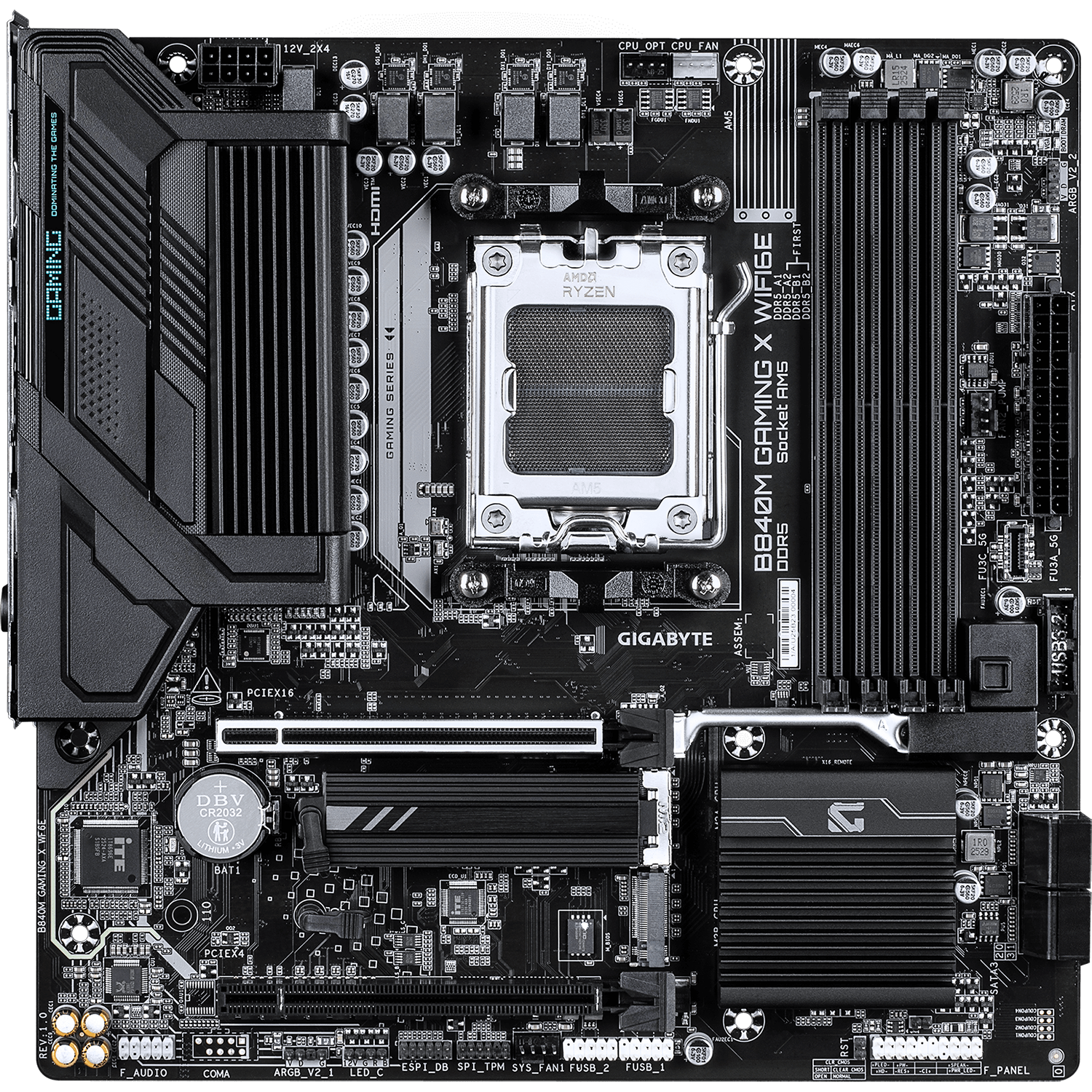 Gigabyte B840M GAMING X WF6E