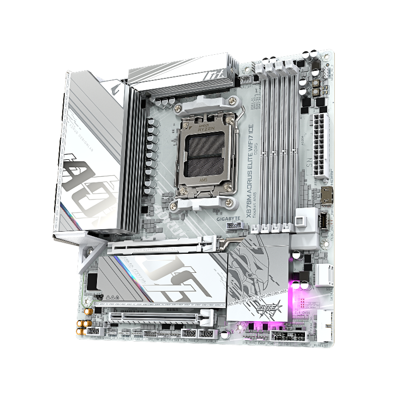 Gigabyte X870M A ELITE WF7 ICE
