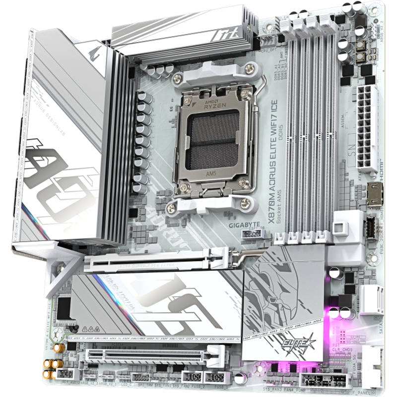 Gigabyte X870M A ELITE WF7 ICE