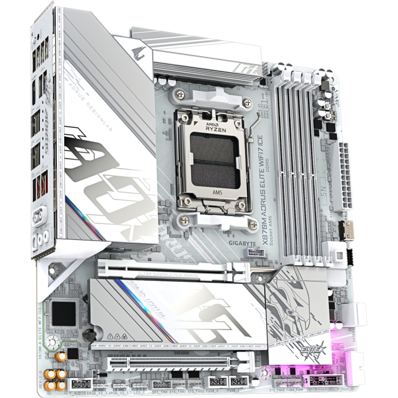 Gigabyte X870M A ELITE WF7 ICE