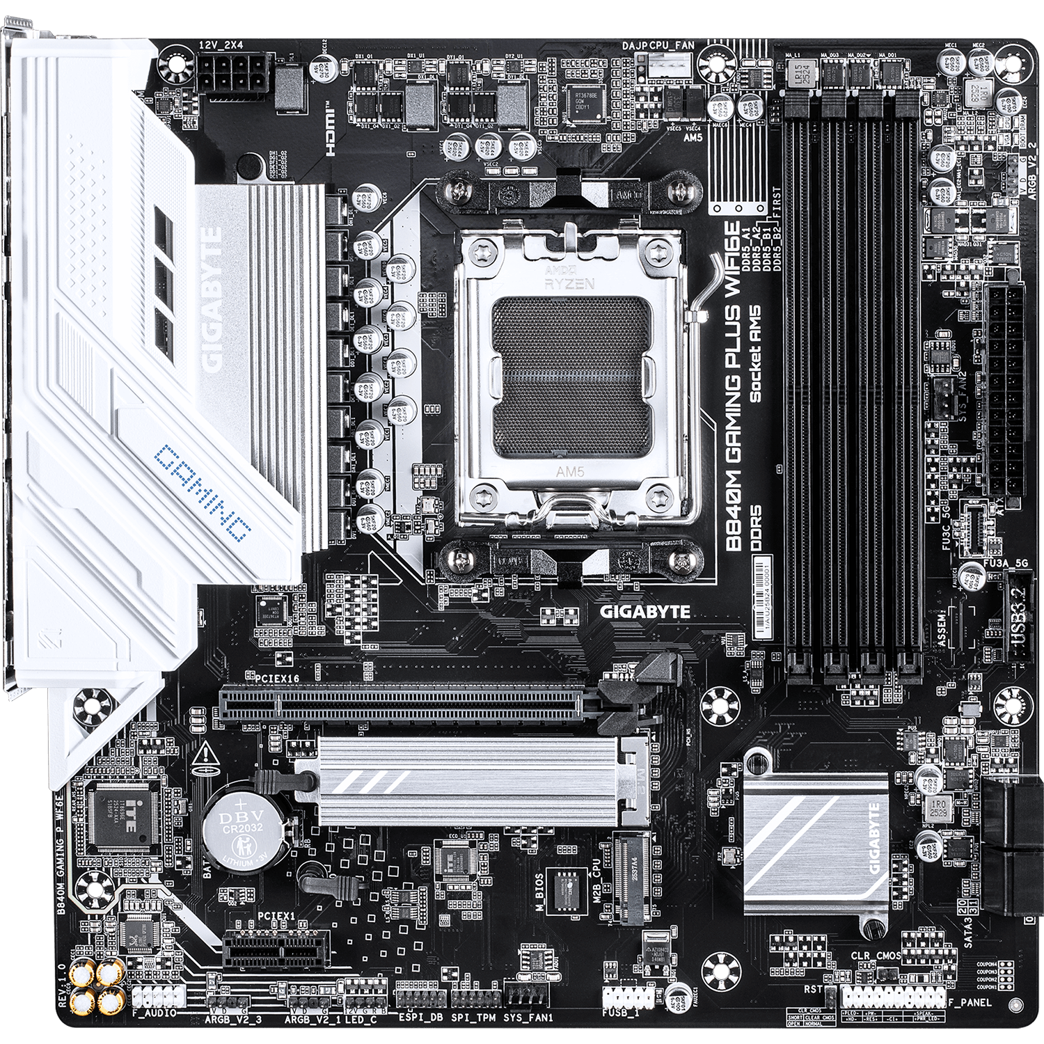Gigabyte B840M GAMING P WF6E