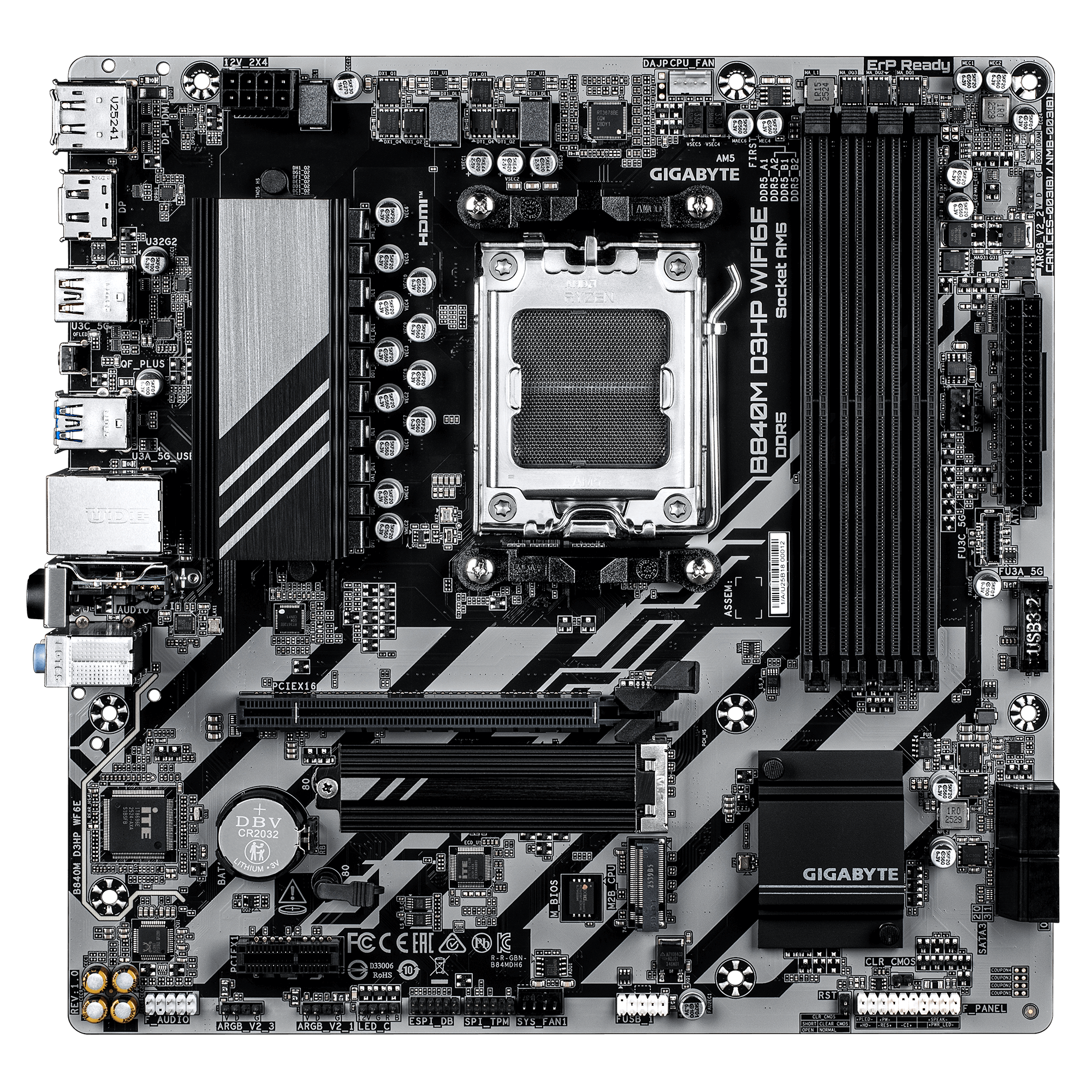 Gigabyte B840M D3HP WF6E