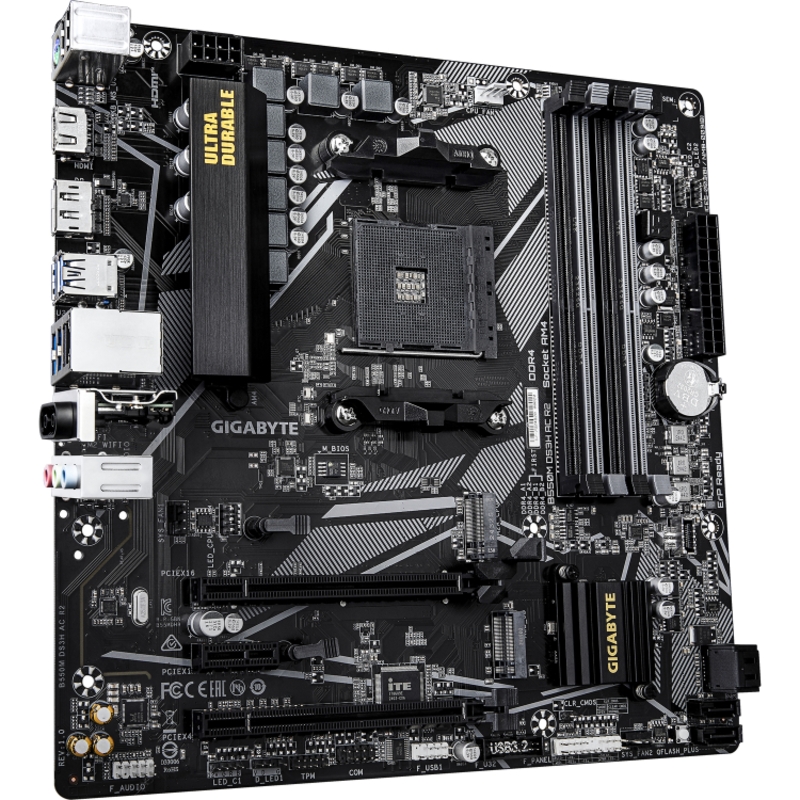 Gigabyte B550M DS3H AC R2