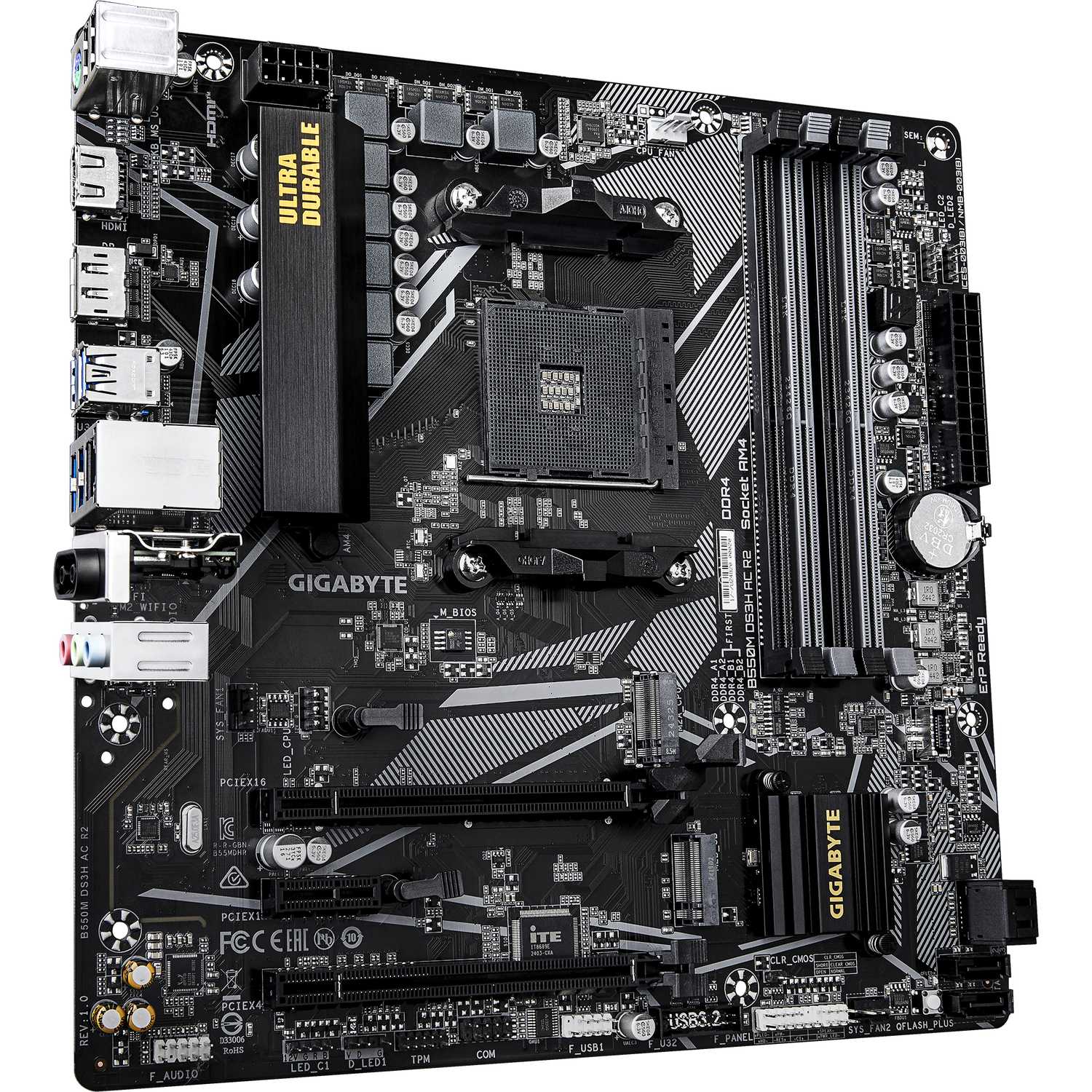 Gigabyte B550M DS3H AC R2