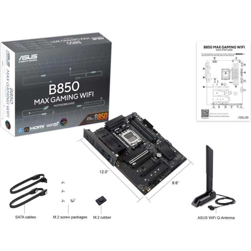 ASUS B850 MAX GAMING WIFI (90MB1PR0-M0EAY0)