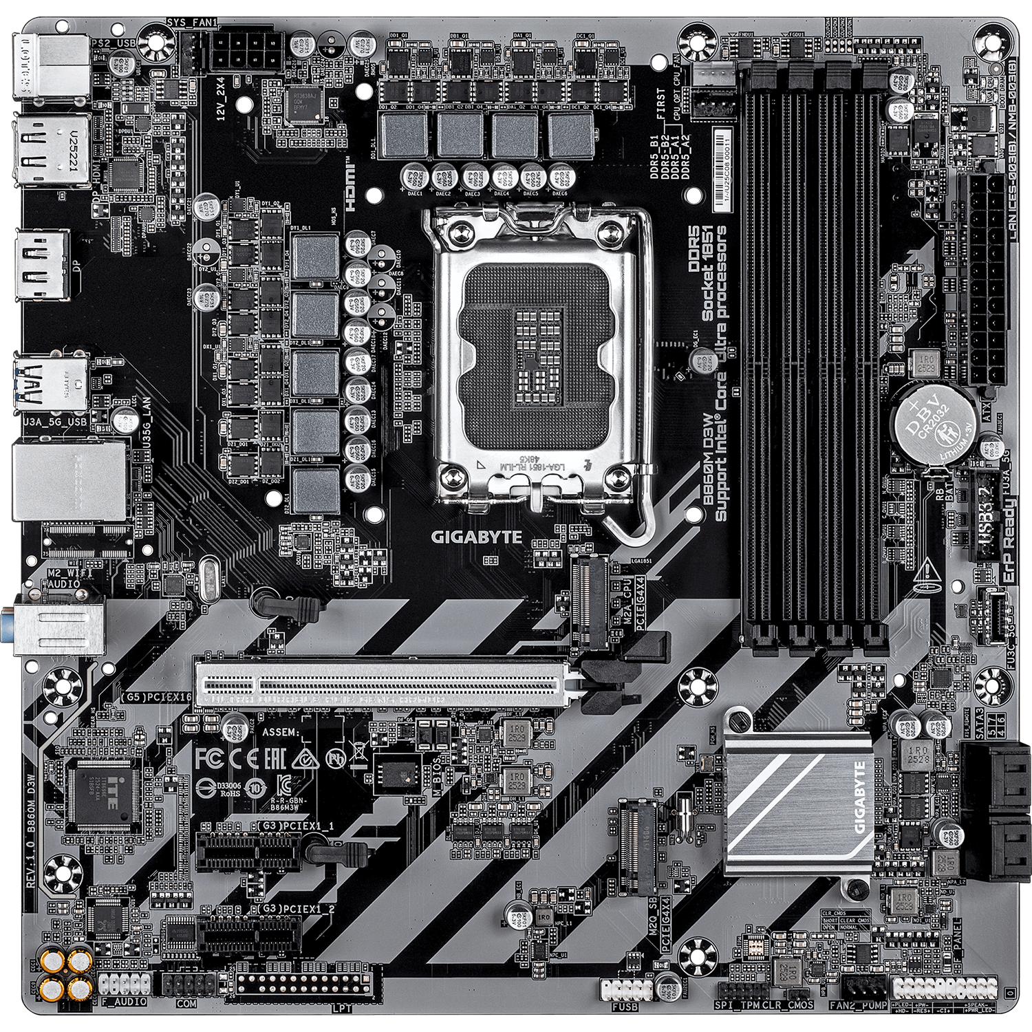 Gigabyte B860M D3W
