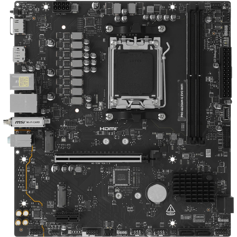 MSI PRO A620AM-G EVO WIFI